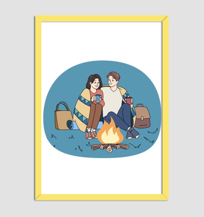 Couple Camping
