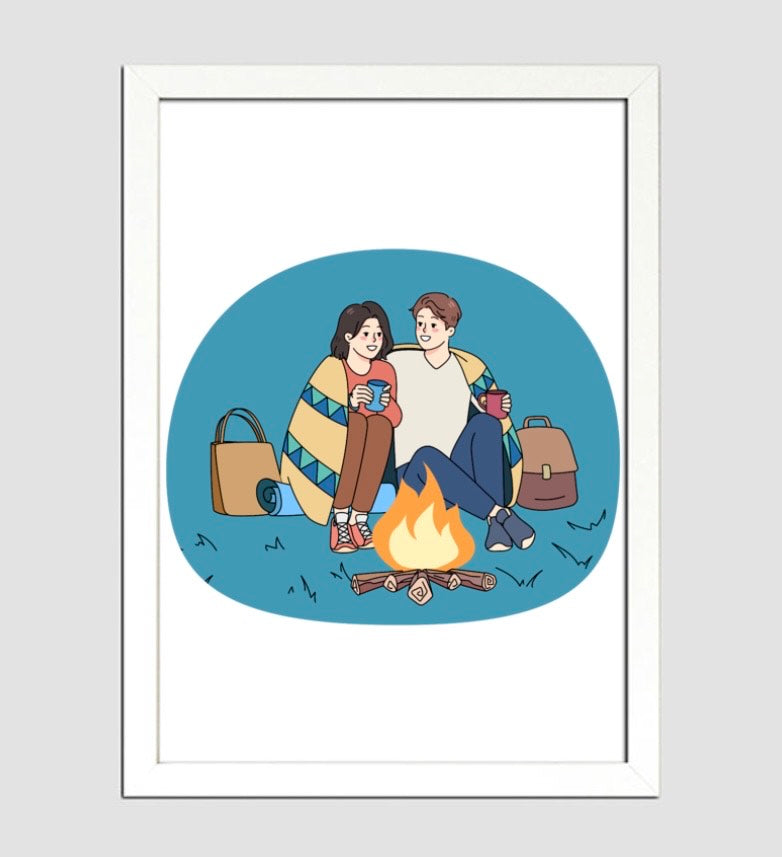 Couple Camping