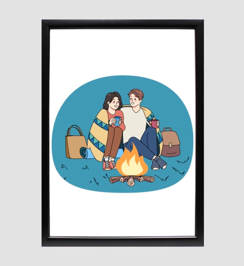 Couple Camping