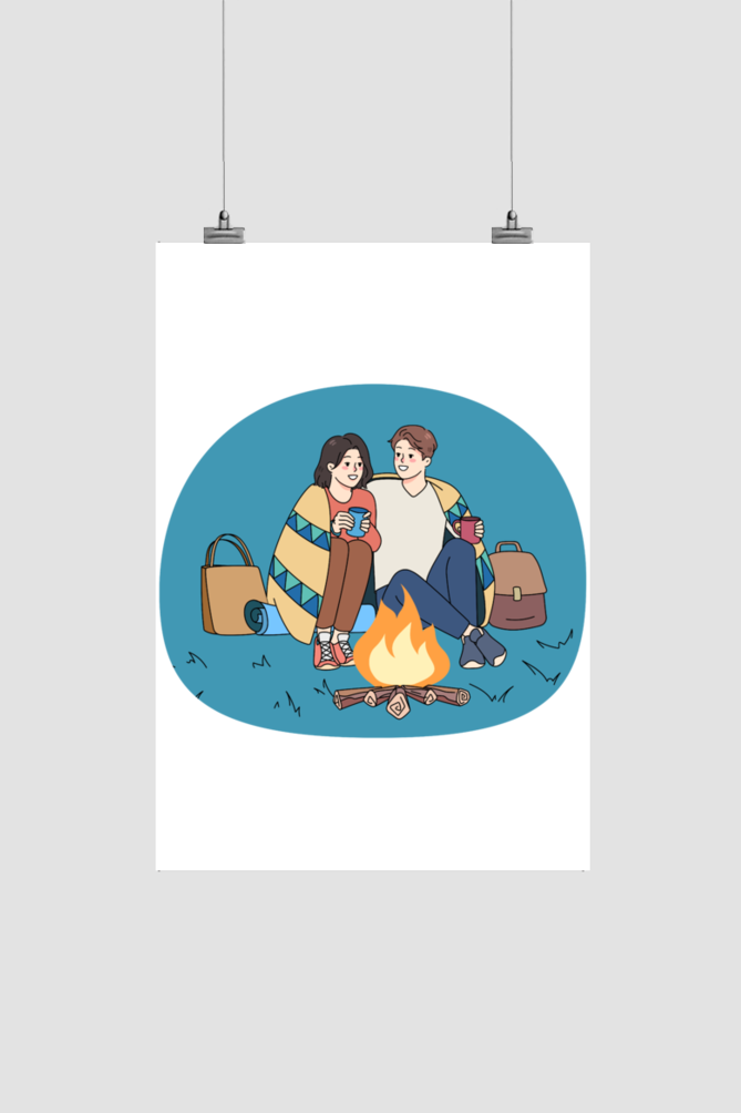 Couple Camping