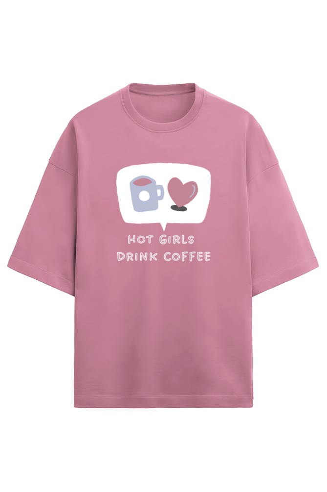 Hot Girls Drink Coffee (Flamingo)